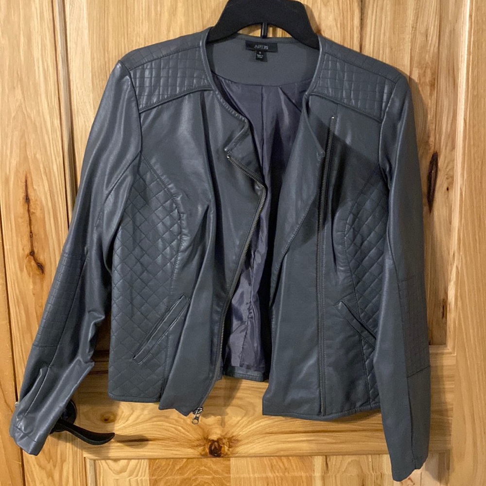 LEATHER COAT